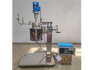 0.5L高温高压不锈钢手动升降翻转实验釜已完工发往广东