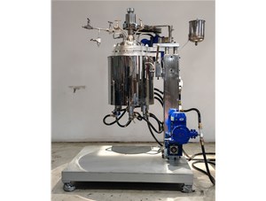 25L不锈钢手动升降实验室反应釜已完工发往广州