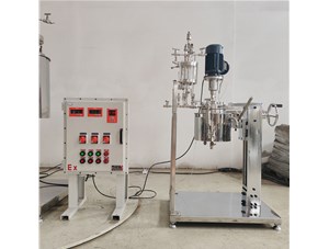 1L防爆不锈钢蒸馏反应釜已完工发往四川