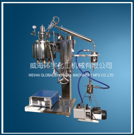 山东2L Distillation Reactor with Lifting Device