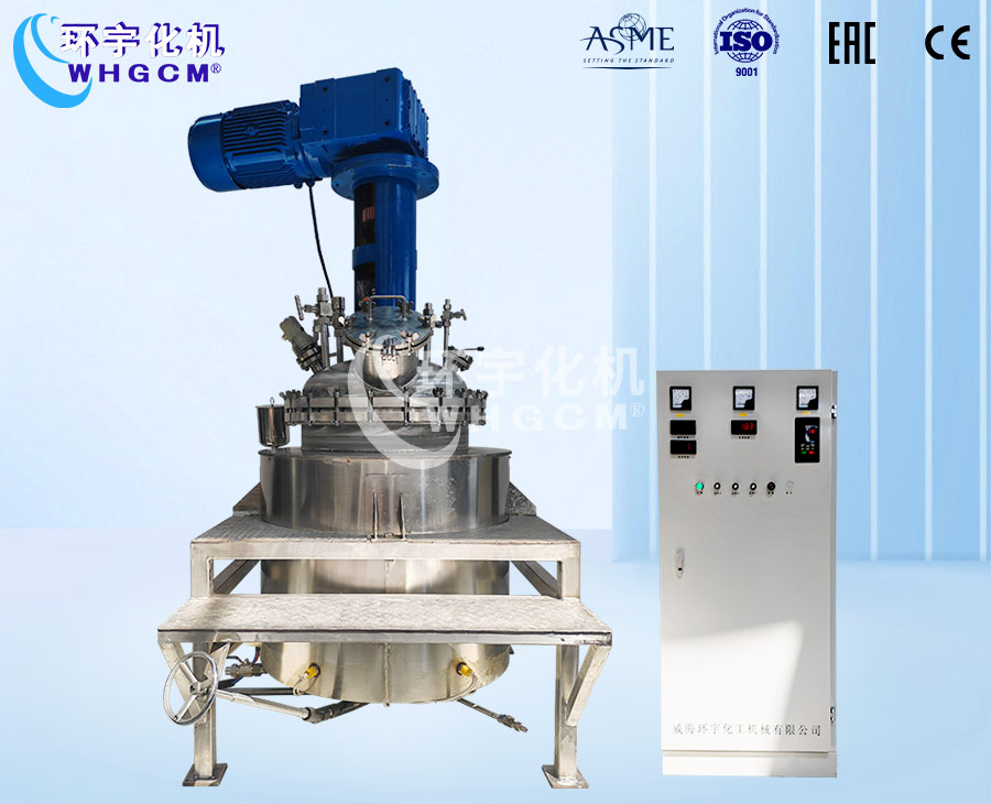 300L不锈钢机械密封反应釜